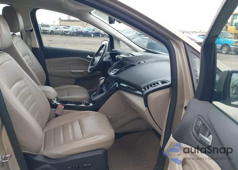 2017 Ford C-Max Hybrid Titanium из США, поврежденный, VIN 1FADP5DU8HL103478